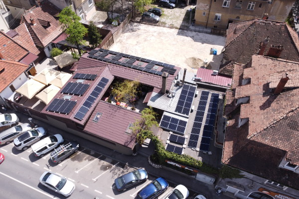 Sergiana Restaurant Ceasu Rău - Instalare panouri fotovoltaice - Imagine 7